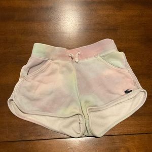 Tie dye ombré sweatshorts